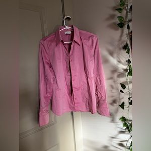 Pink button up shirt by Worthington